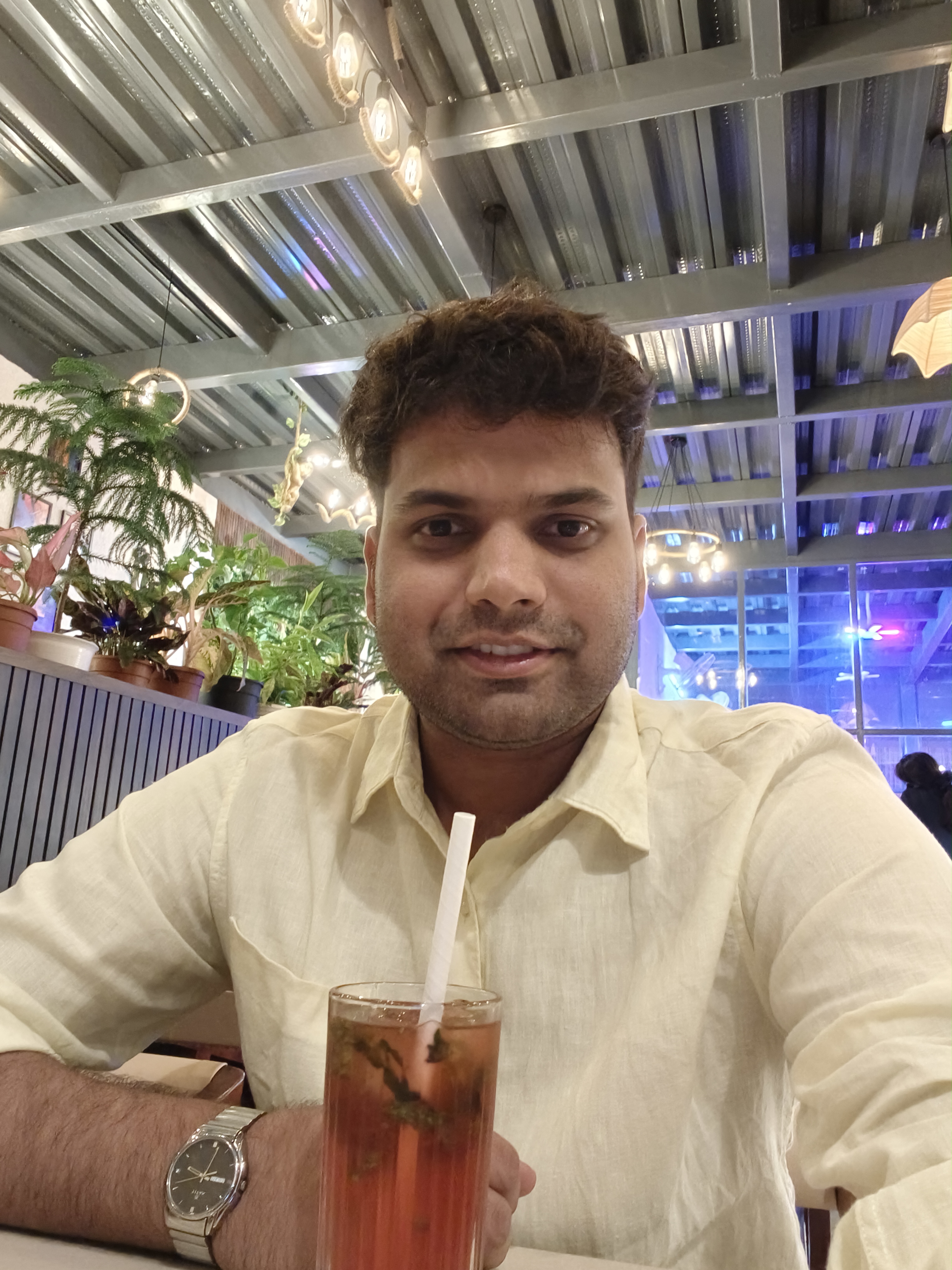 Picture of Utkarsh in a casual setting